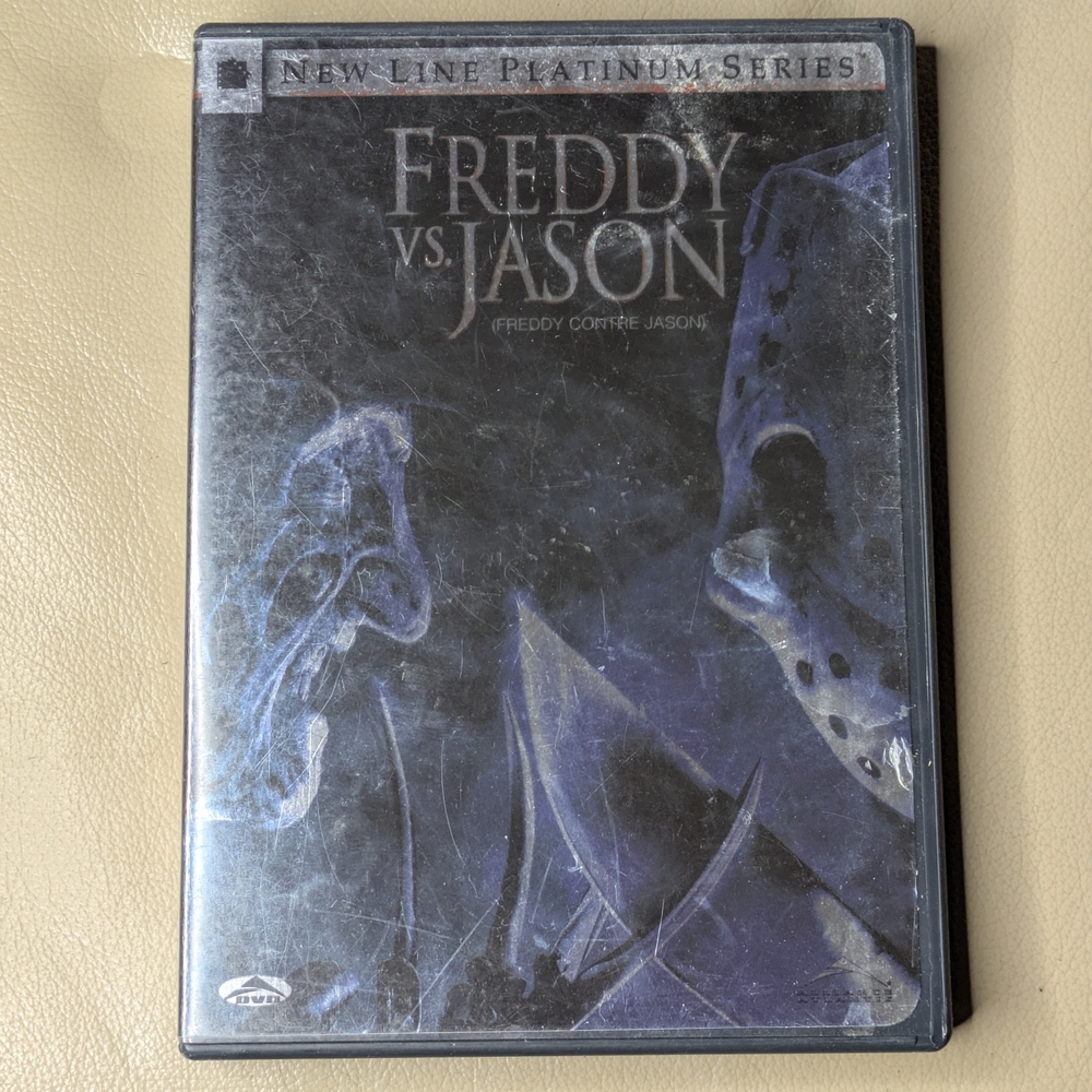 Freddy vs. Jason DVD New Line Platinum Series 2 Disc Edition Bilingual